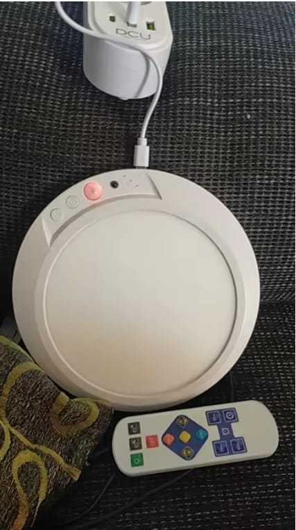 Customer photo review of LumiCeil-Trådlös Taklampa med Rörelsesensor