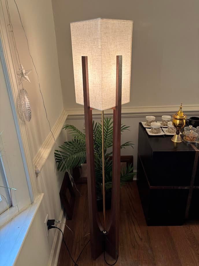 Customer photo review of Scandinavian Floor Lamp