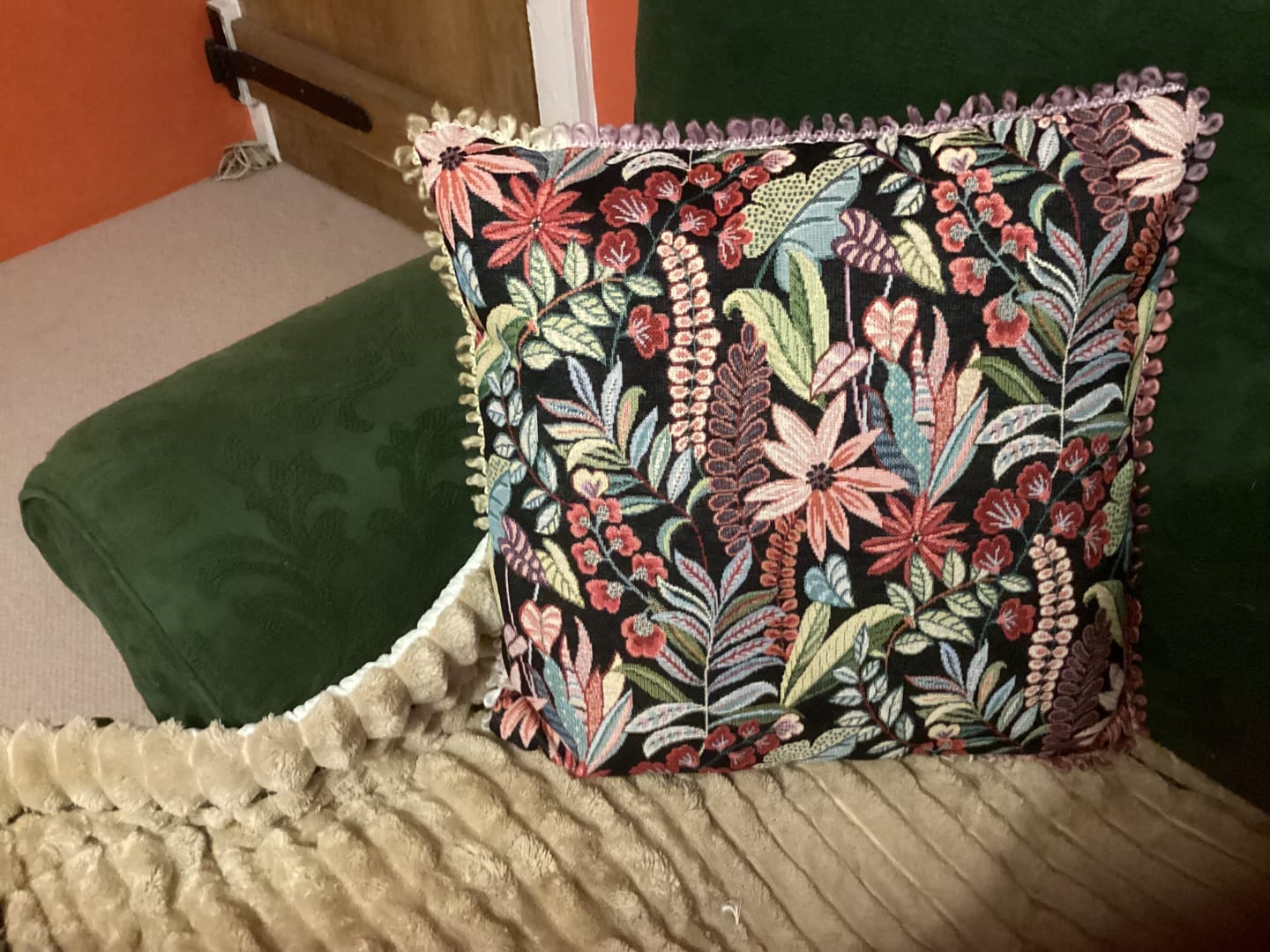 Customer photo review of Garden Court Tapestry Fabric
