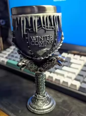 Customer photo review of Taza de  Game Of Thrones Coleccionable