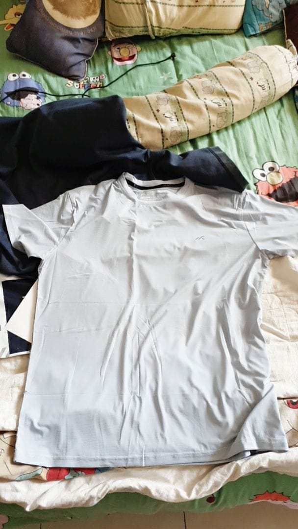 Customer photo review of Lux Cooling Dri-Fit Crew Neck Short Sleeve T-Shirt