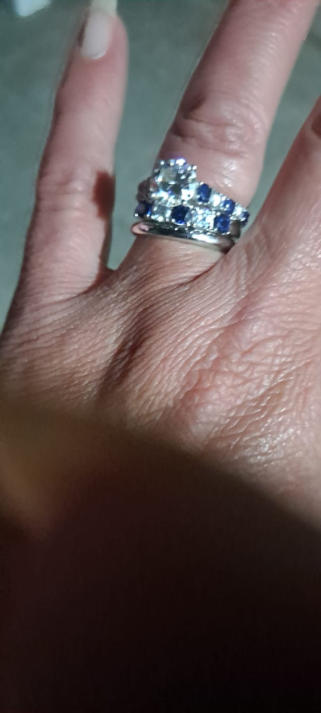 Customer photo review of High Polished Classic Comfort Fit Wedding Band