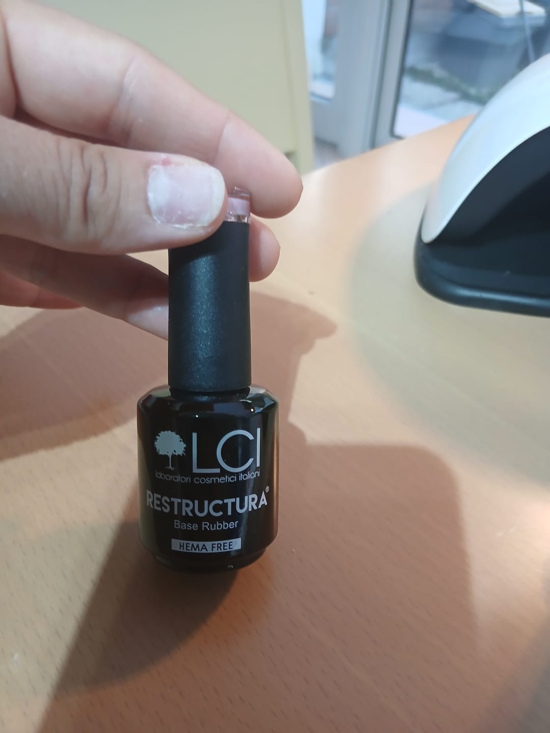 Customer photo review of Restructura Base&Go 07 - Rubber Base Hema Free - 15 ml  LCI
