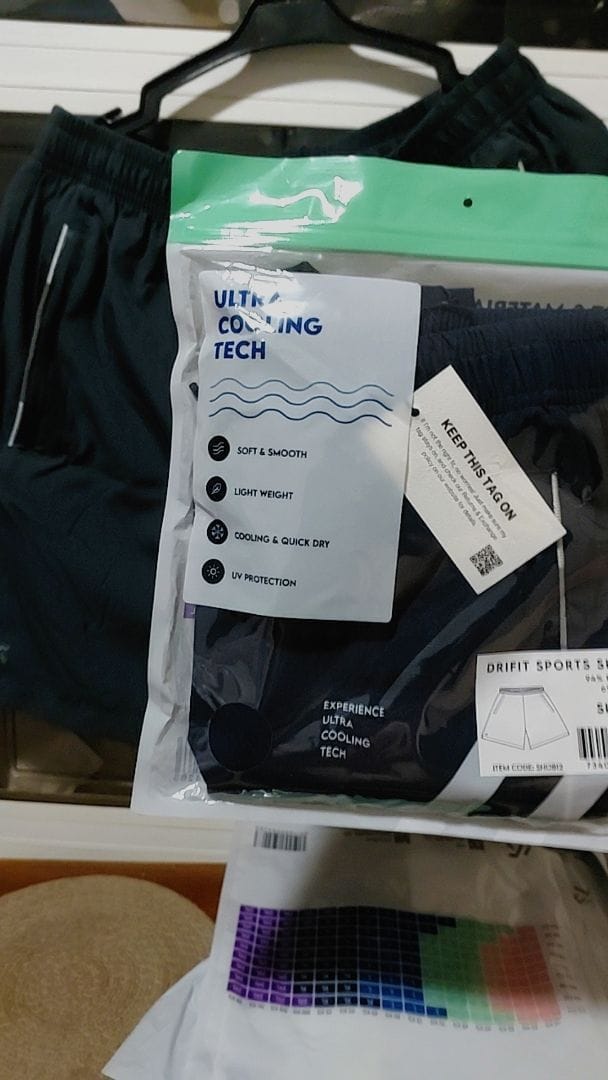Customer photo review of Dri-Fit Ultra Cooling Sports Shorts With Zippered Pockets