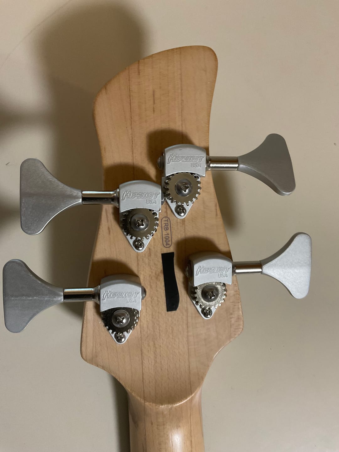 Customer photo review of USA Ultralite® Bass Tuning Machine 3/8" (Sold Individually)