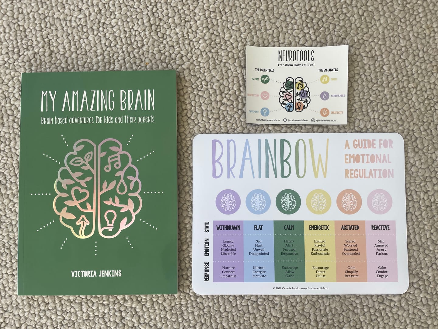 Customer photo review of The Brain Essentials of Raising Great Humans