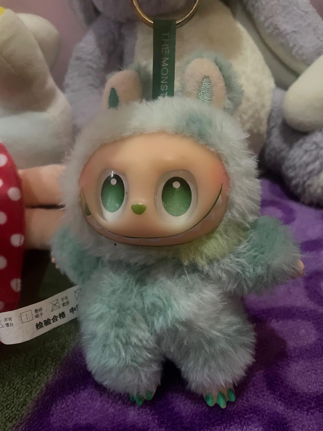 Customer photo review of Labubu Doll V3 Plush Figure – Viral Blind Box Collectible