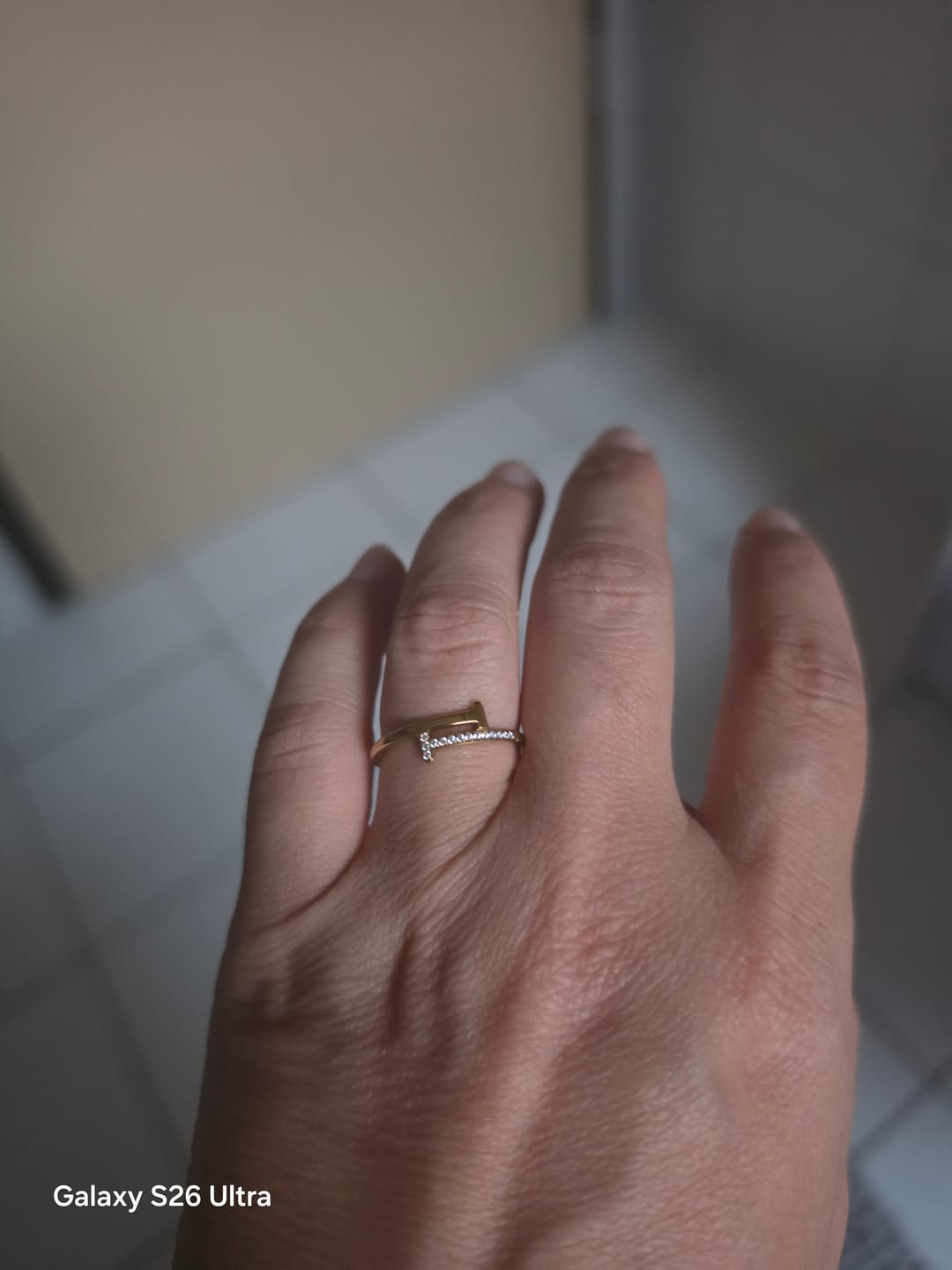 Customer photo review of Inel - Trinity Gold