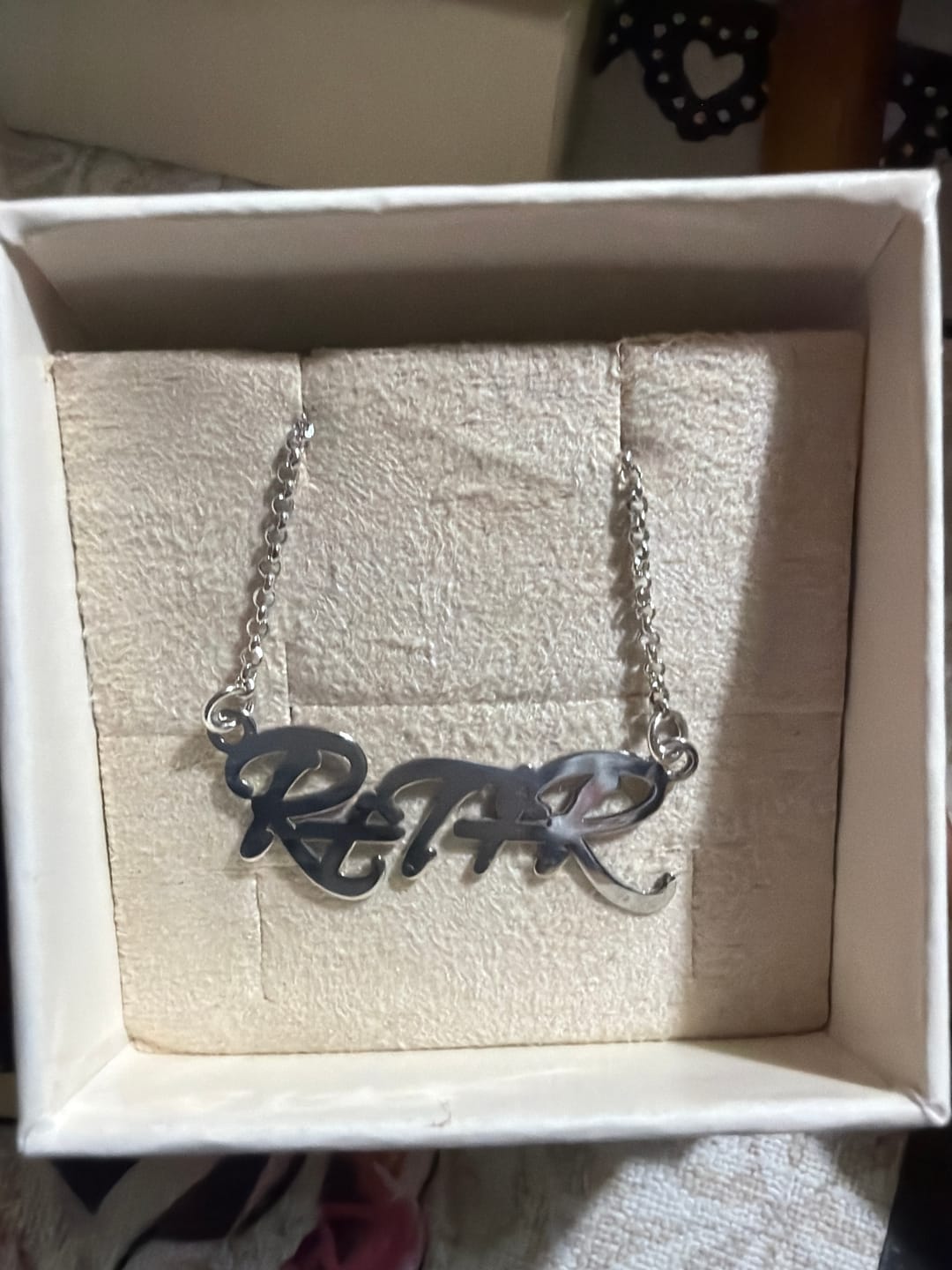 Customer photo review of Collana Nome