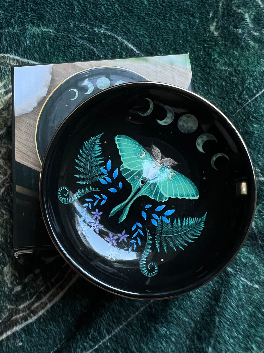 Customer photo review of Mondmotte Räucherstäbchenhalter aus Keramik