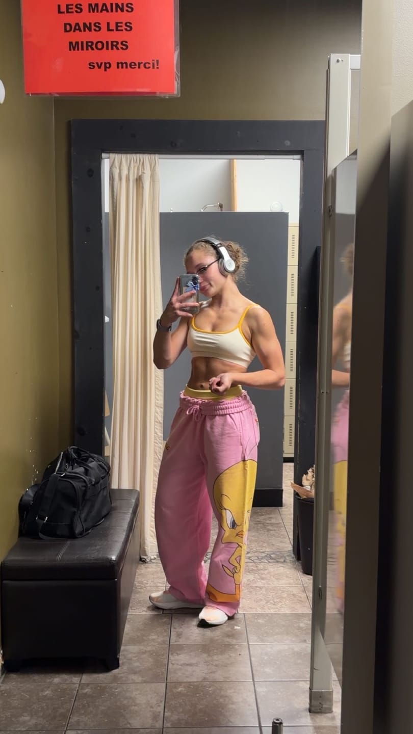 Customer photo review of W3162 - Golds Iron Legacy Sports Bra