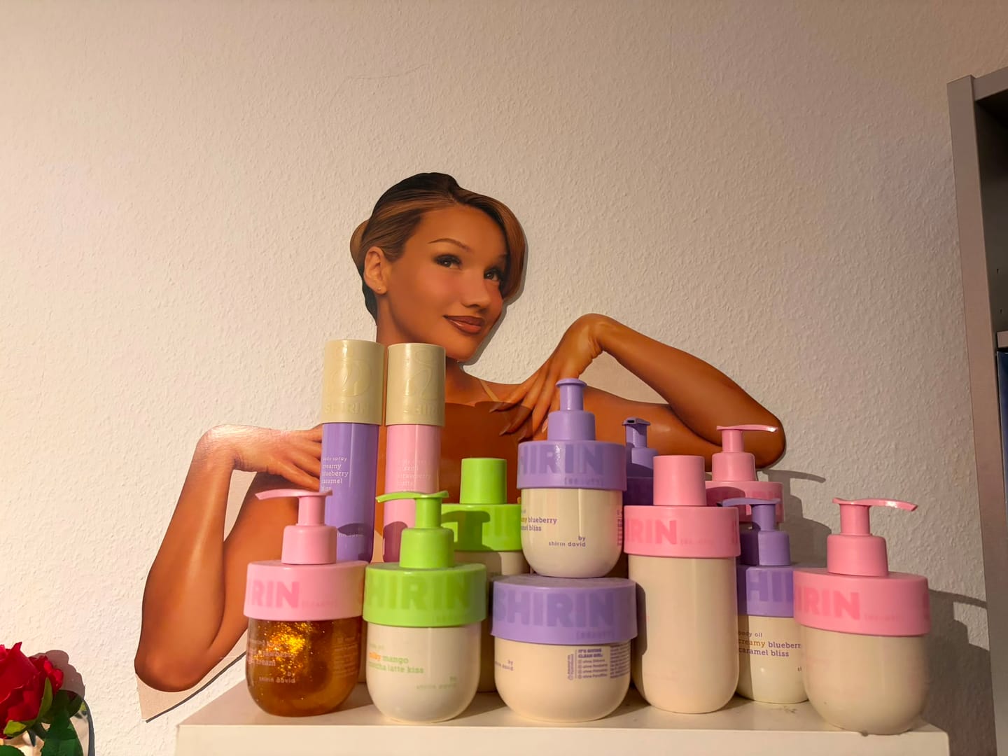 Customer photo review of Shower Gel Glazed Strawberry Butter Cream