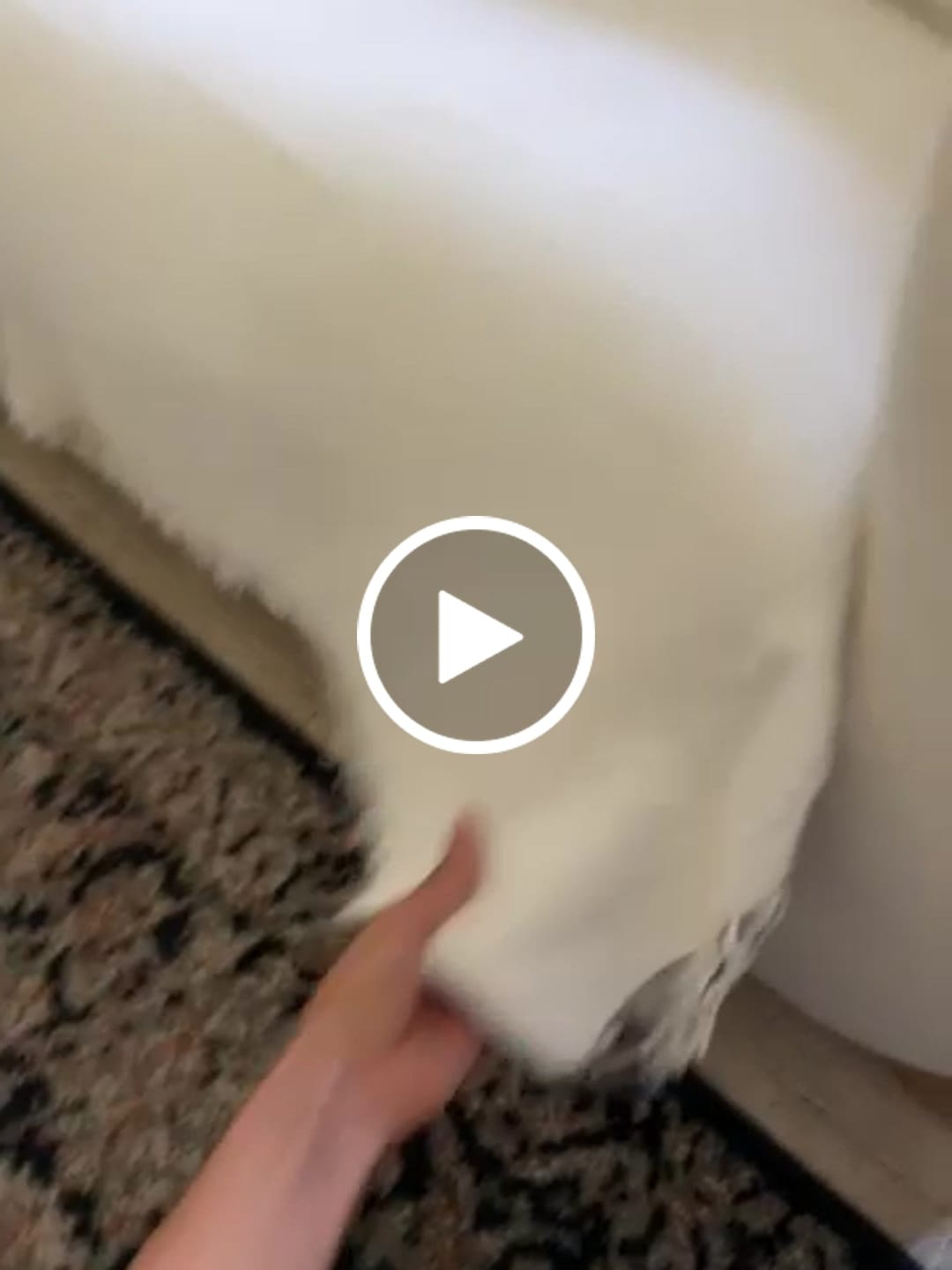 Customer video review of Textured Weave Cotton Throw TH15