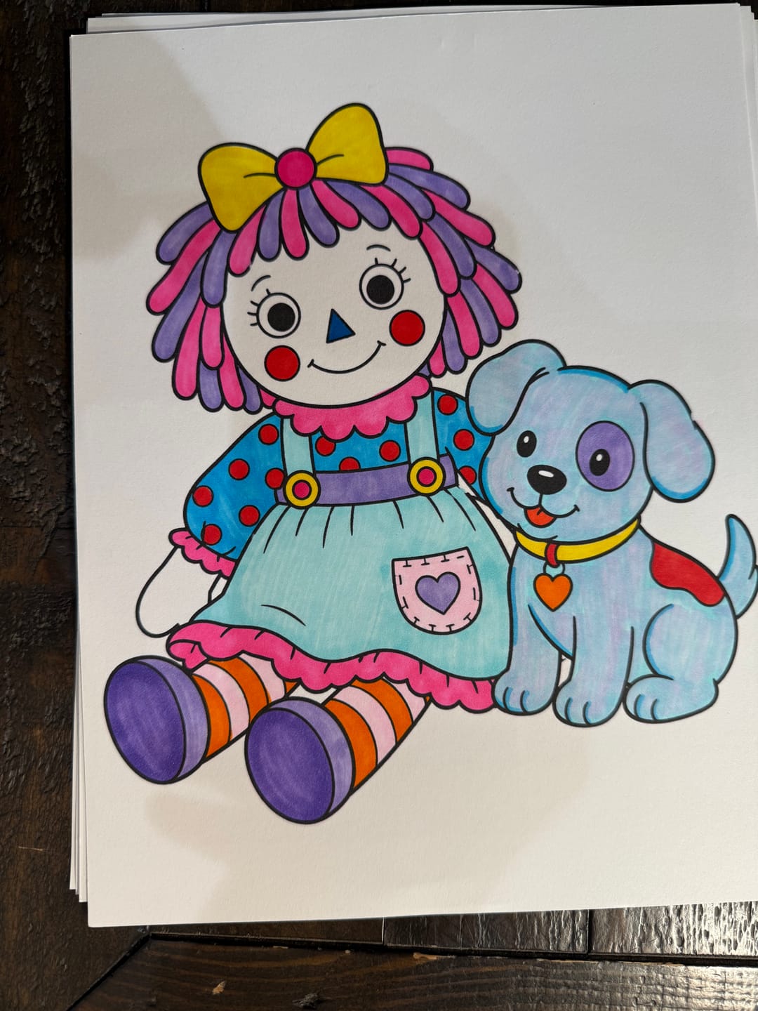 Customer photo review of Ohuhu Honolulu B B120 / BV35 Individual Marker, Brush & Fine