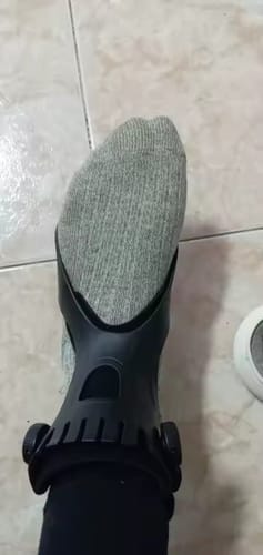 Customer photo review of Morehea Foot Drop AFO Brace