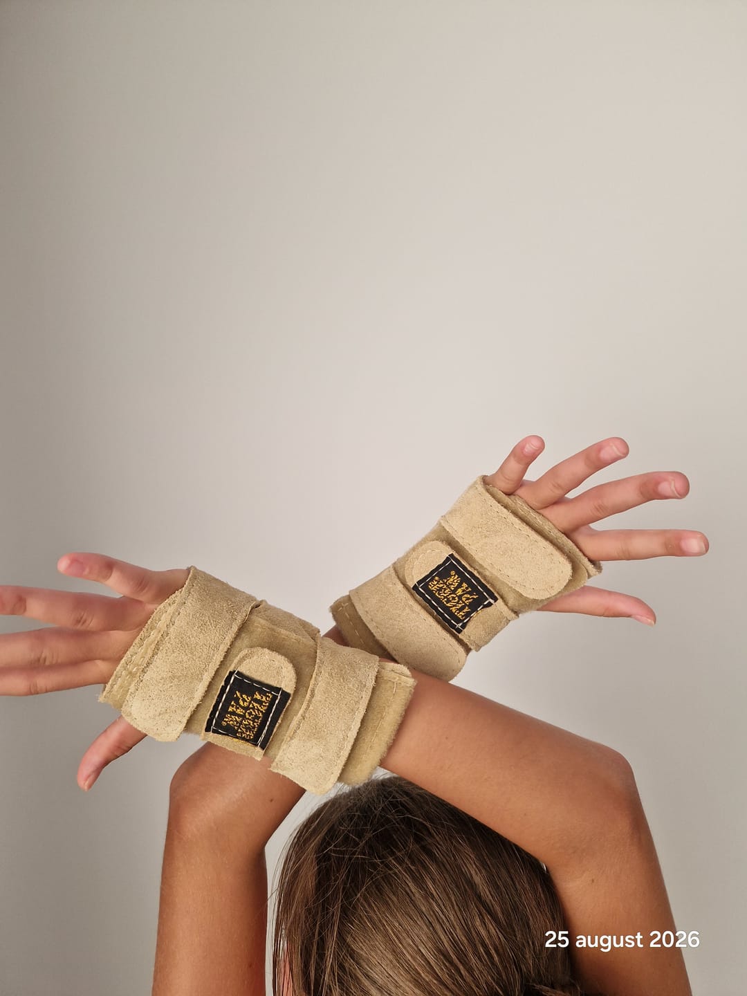 Customer photo review of Tiger Paws Wrist Support - Sand