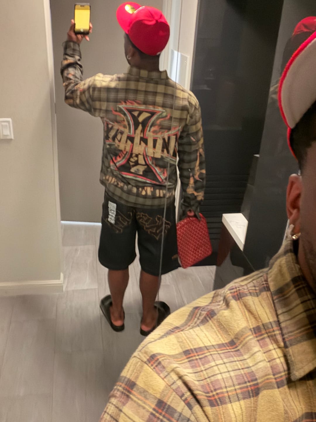 Customer photo review of Vale Forever Reborn Flannel Green