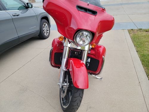 Customer photo review of 2014-2025 Touring CVO Rear Fender Upgrade | Sleek Styling