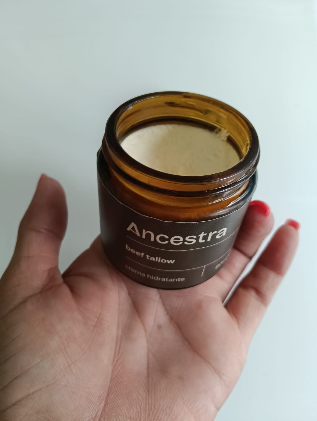 Customer photo review of Crema hidratante