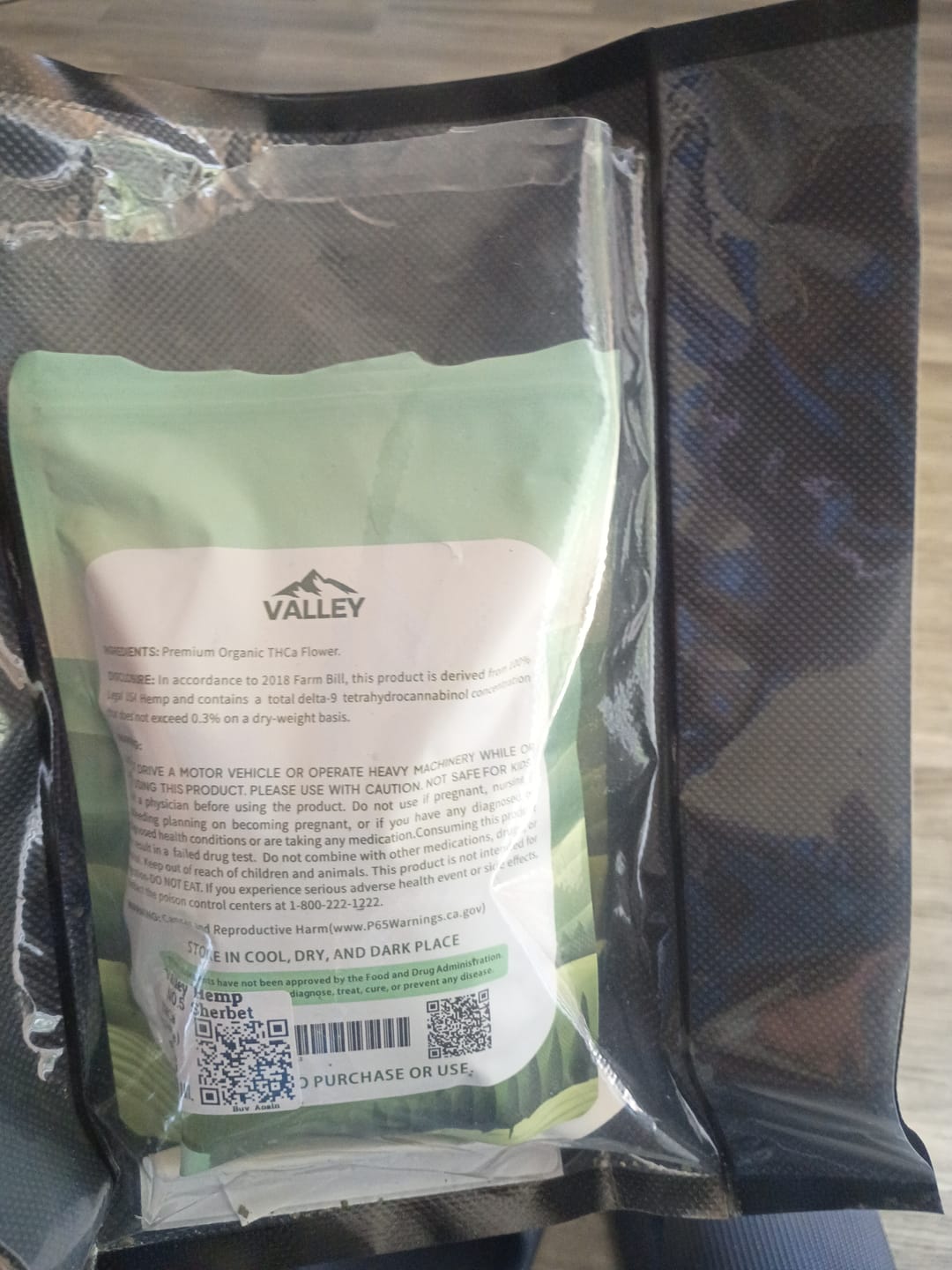 Customer photo review of (Buy 1 Get 2 Free) No5. Sherbet THCa Shake