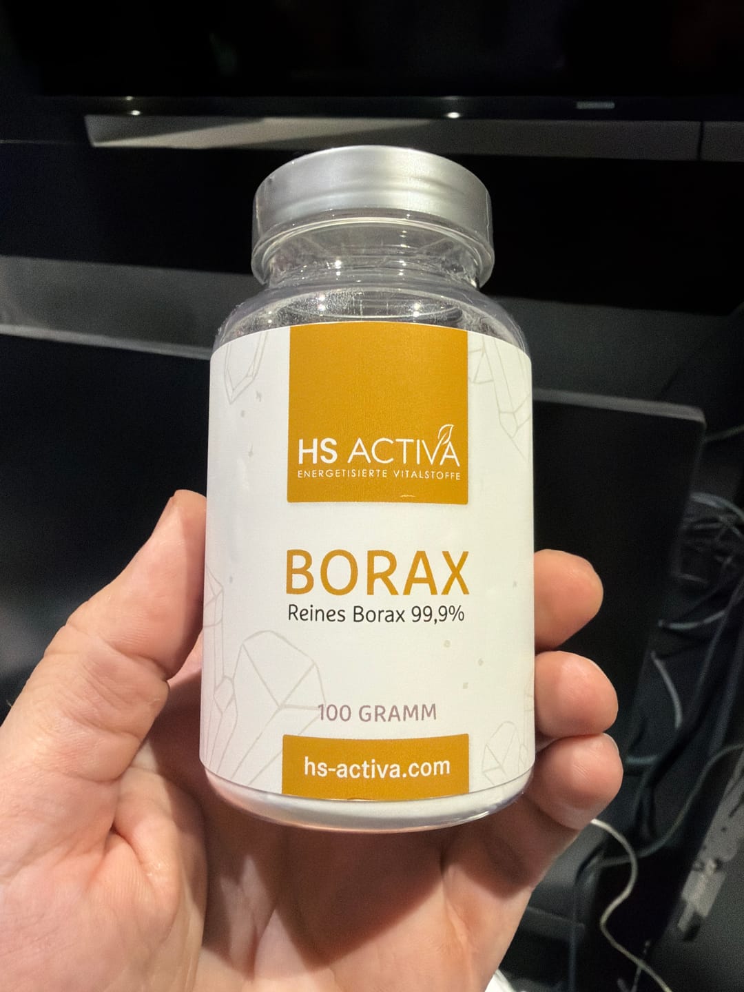 Customer photo review of Borax Pulver | 99,9 % reines Natriumtetraborat, 100 g
