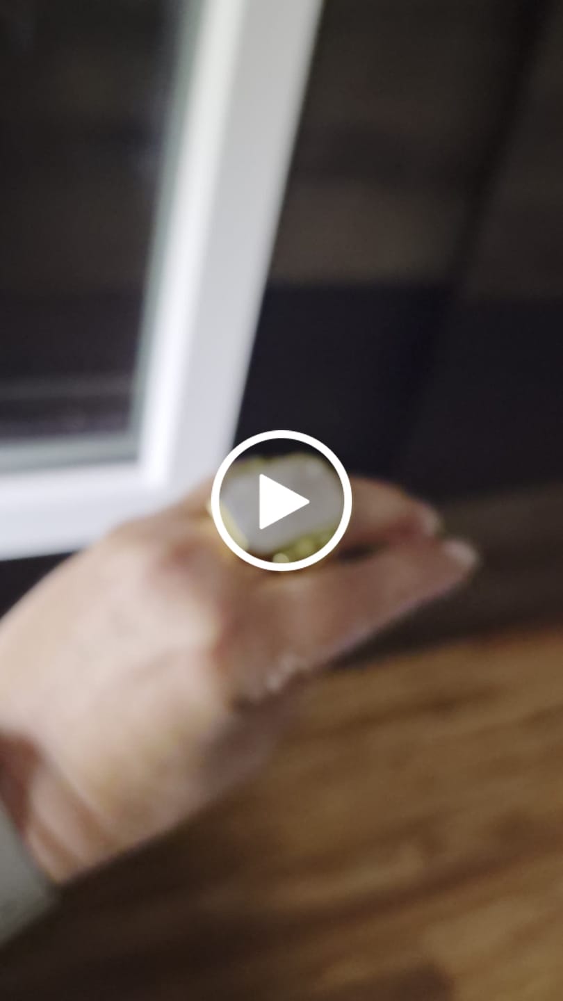 Customer video review of Marique French Vintage Crystal Ring