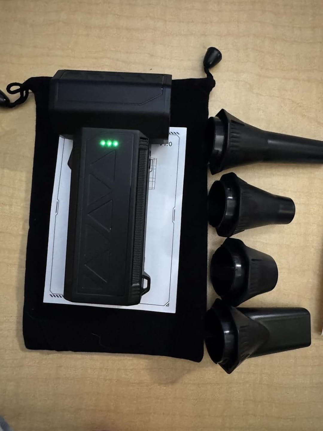 Customer photo review of BOLTHUT™ Cordless Air Duster Blower — 130,000 RPM Turbo, 4 Speeds