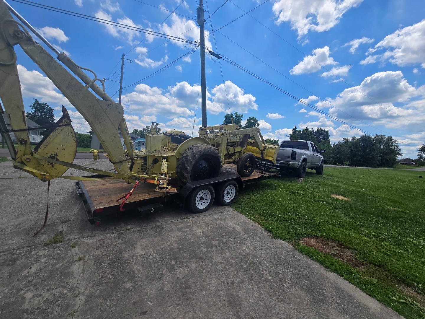 Customer photo review of TYT Adjustable Tri-Ball Hitch for 2″ Receiver – Up to 10K GTW