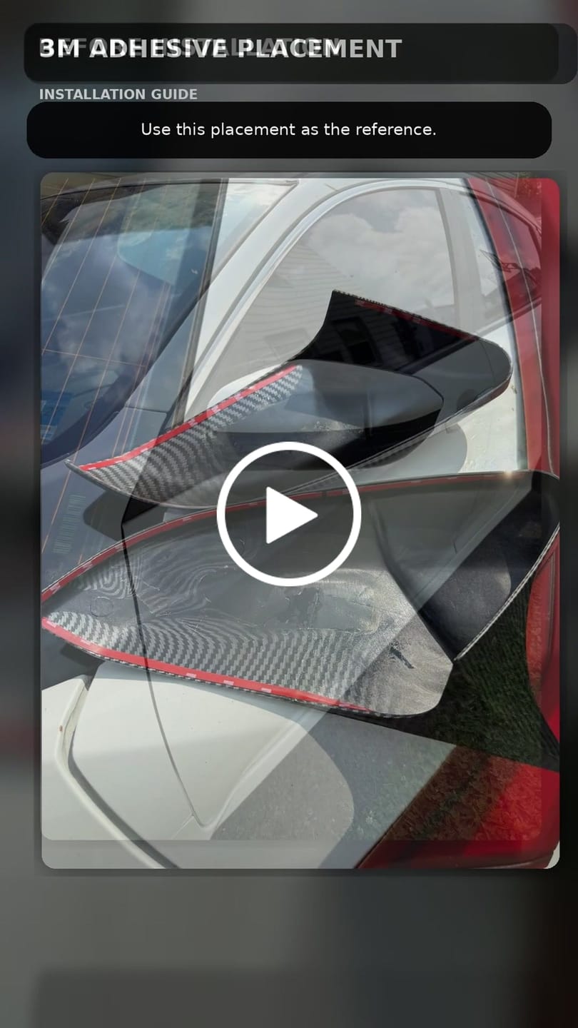 Customer video review of Mirrors Covers - Carbon Fiber For 2016-2018 Honda Civic