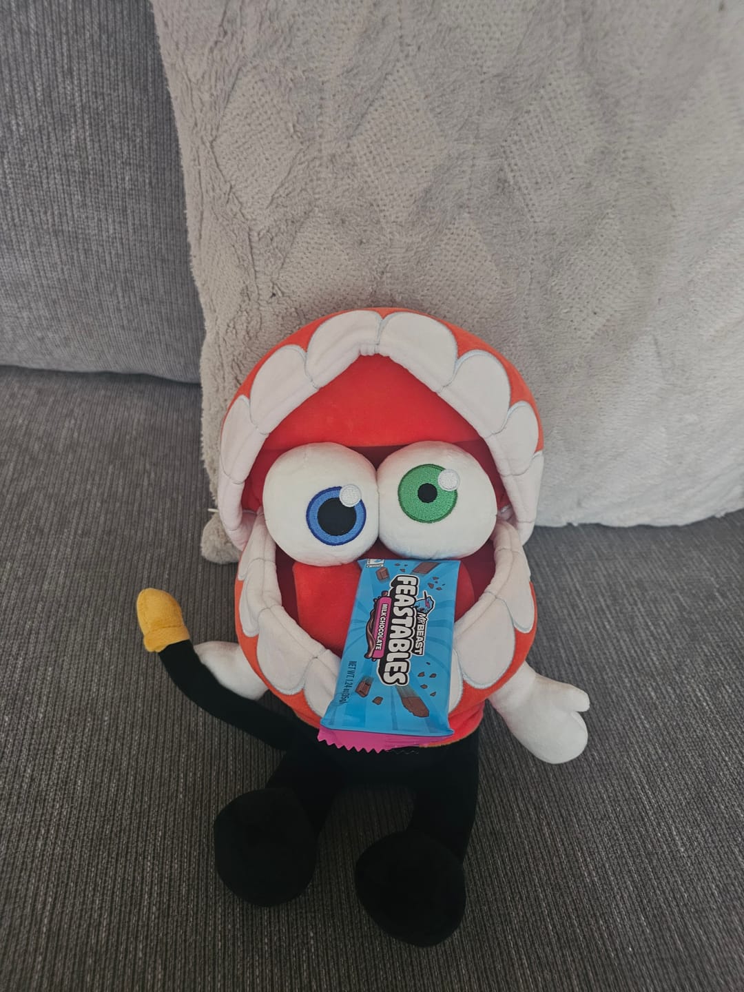 Customer photo review of Caine Plush