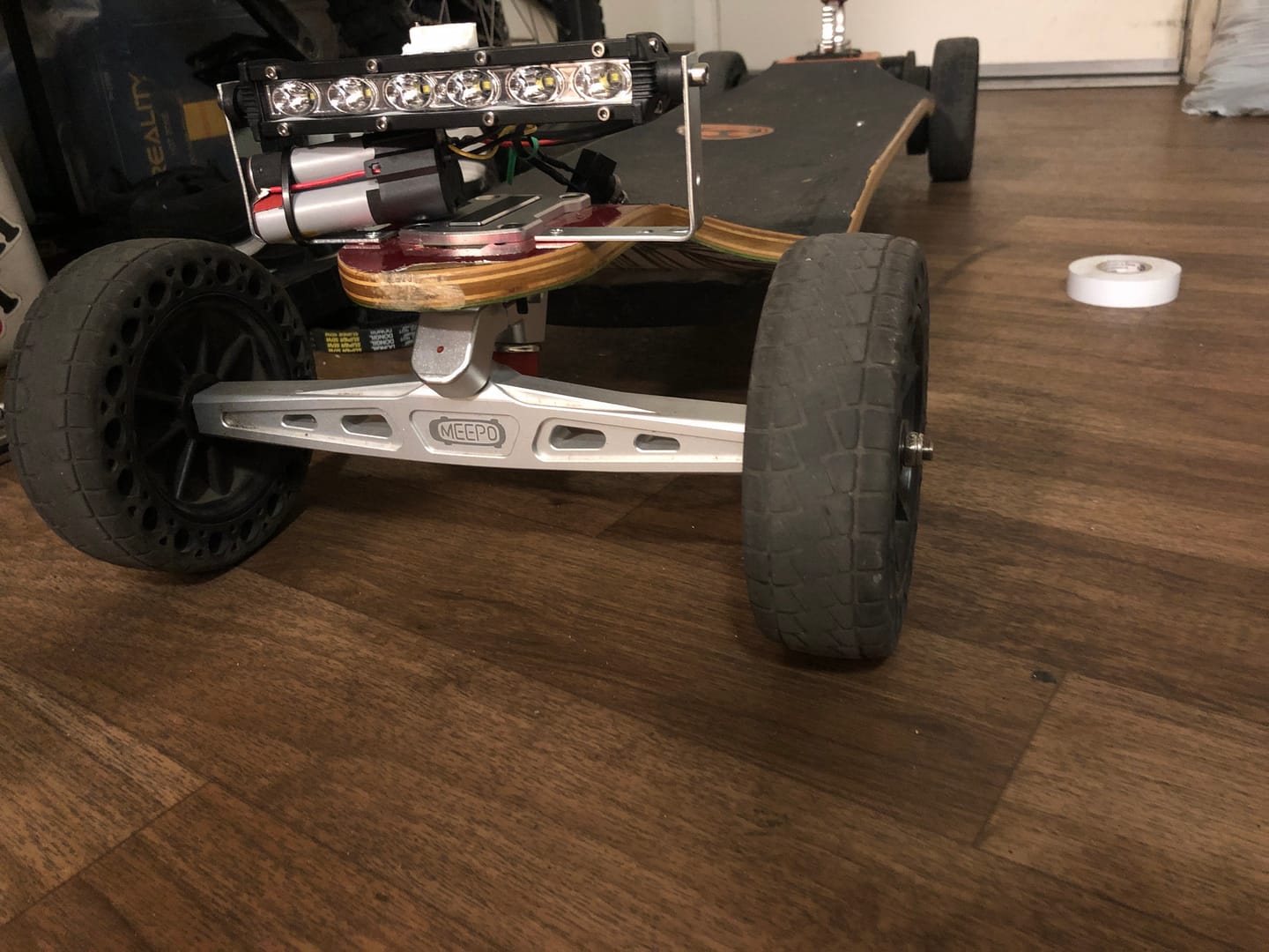 Customer photo review of MEEPO CNC 10.5'' TRUCK FOR ALL TERRAIN BOARD