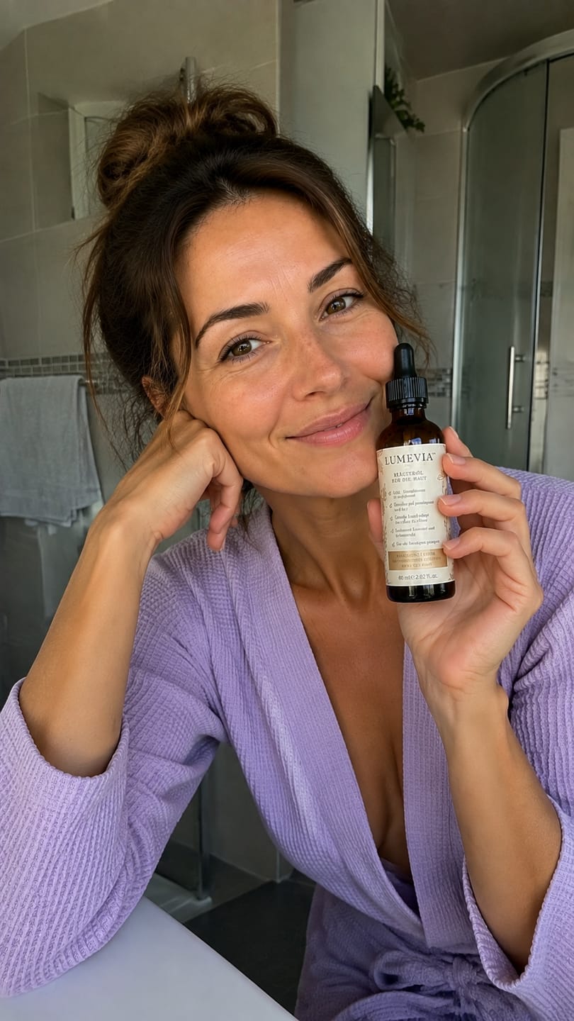 Customer photo review of Natürliches Öl gegen unerwünschte Gesichtshaare