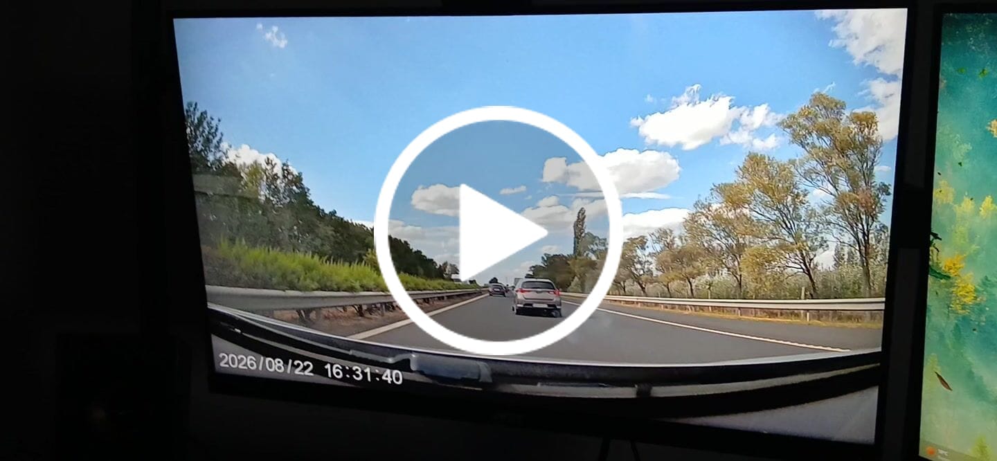 Customer video review of 4K Dashcam mit 3,94" Bildschirm / Vorne & hinten / Autokamera mit 170° Weitwinkelansicht / Nachtsicht / Parküberwachung / G-Sensor