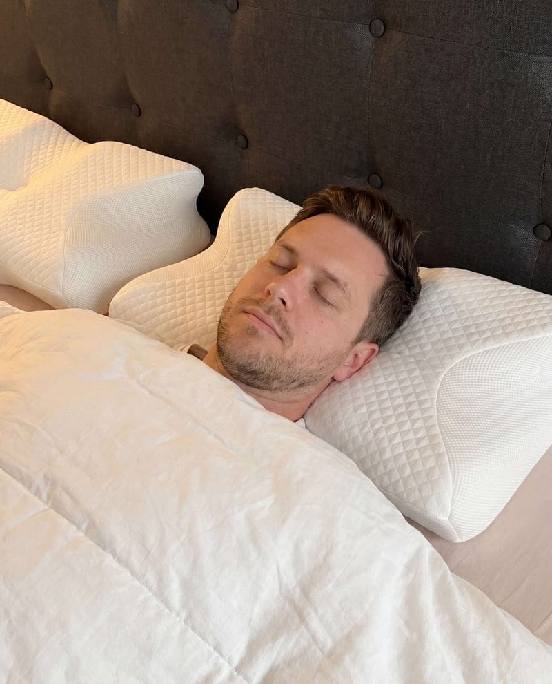 Customer photo review of Oreiller ErgoNuque™ – Réveillez-vous avec une sensation de confort retrouvée