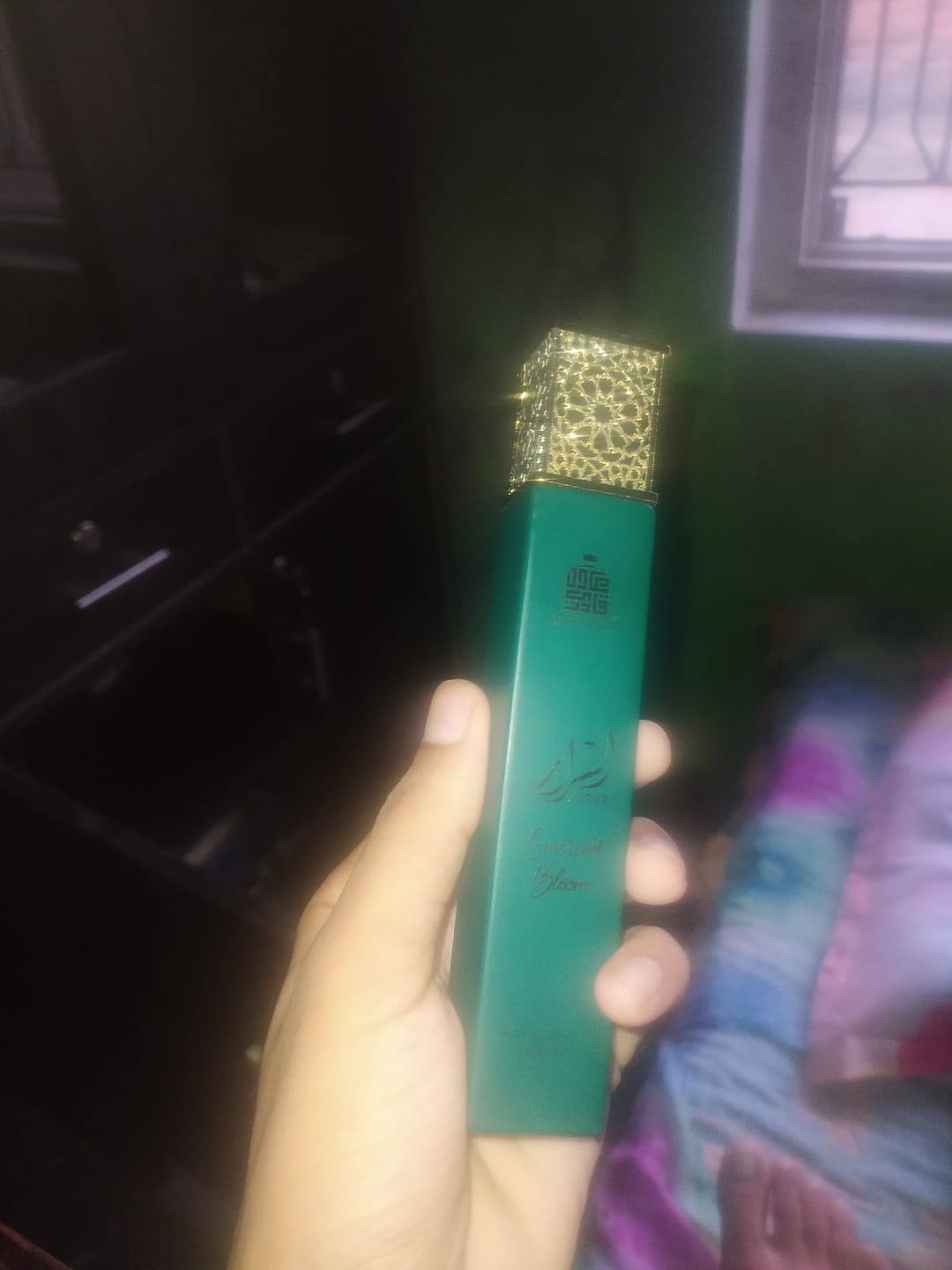 Customer photo review of Asrar Emerald Bloom Non Alcoholic Perfume Spray 50ml