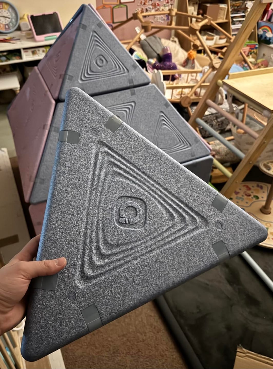Customer photo review of Magnetic Building Panels