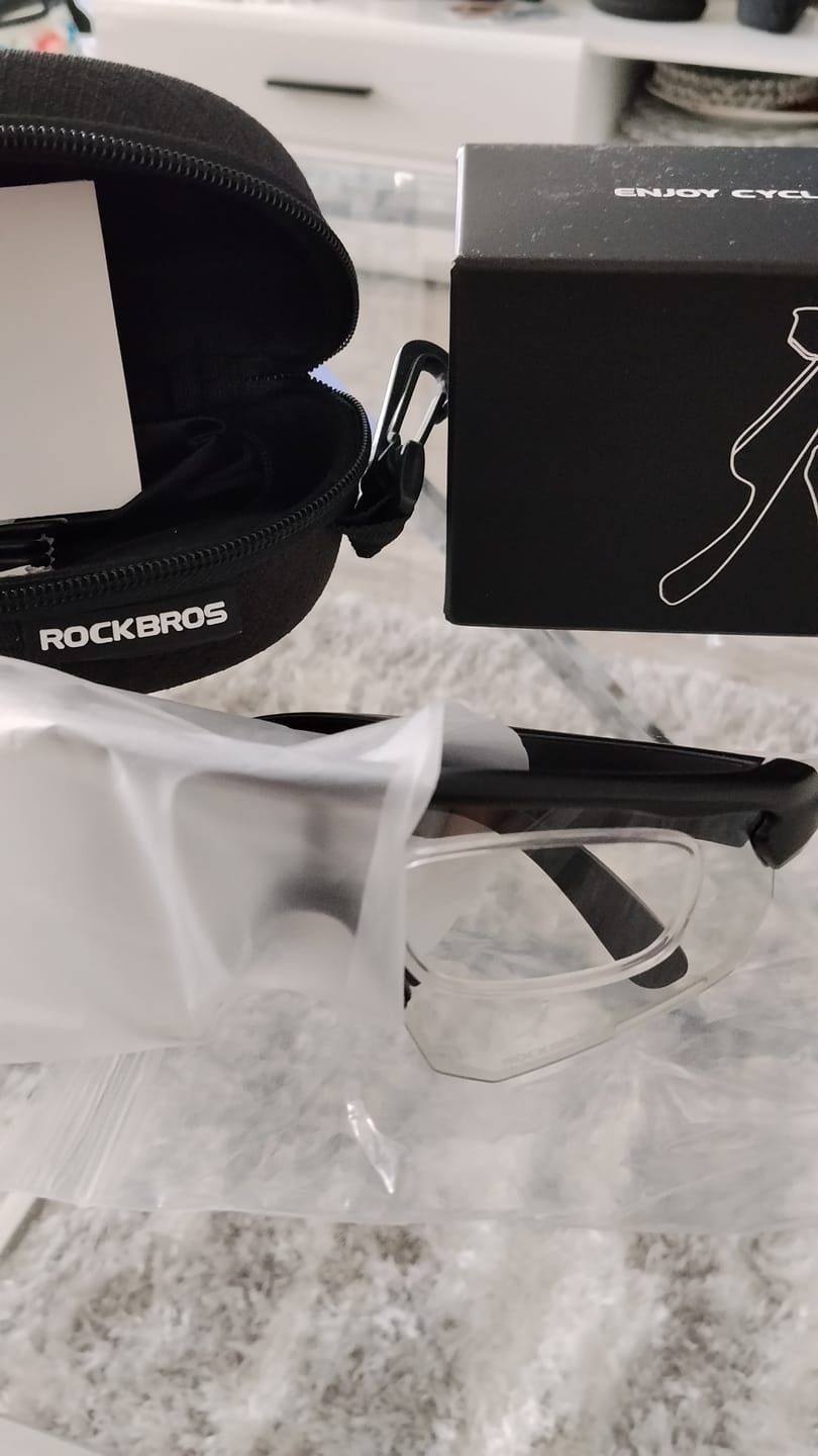 Customer photo review of Inteligentne Okulary Rowerowe Bluetooth Polaryzacyjne / Fotochromowe-SP251