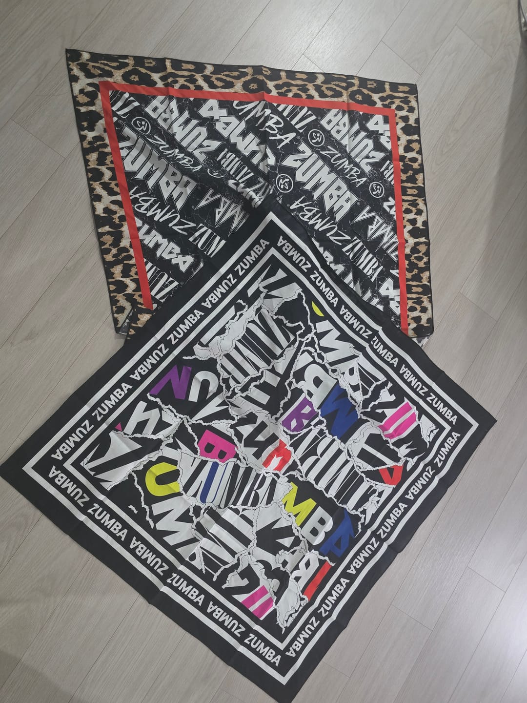 Customer photo review of Rock 'n' Roll Bandanas 2PK