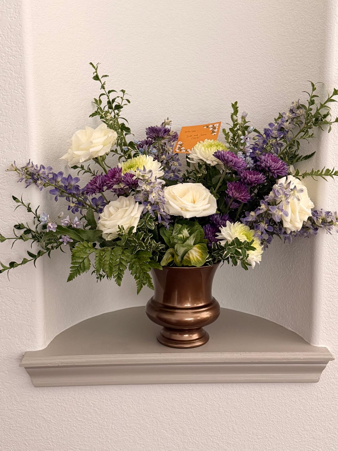 Customer photo review of Statement Vase Arrangement