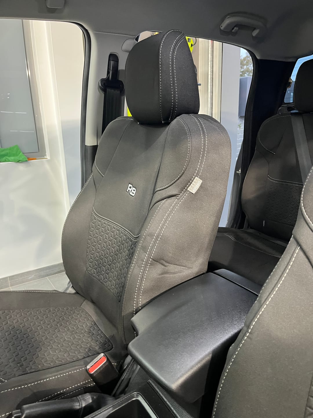 Customer photo review of Mazda BT-50 TF - GP6 Premium Neoprene 2x Front Seat Covers (Available)