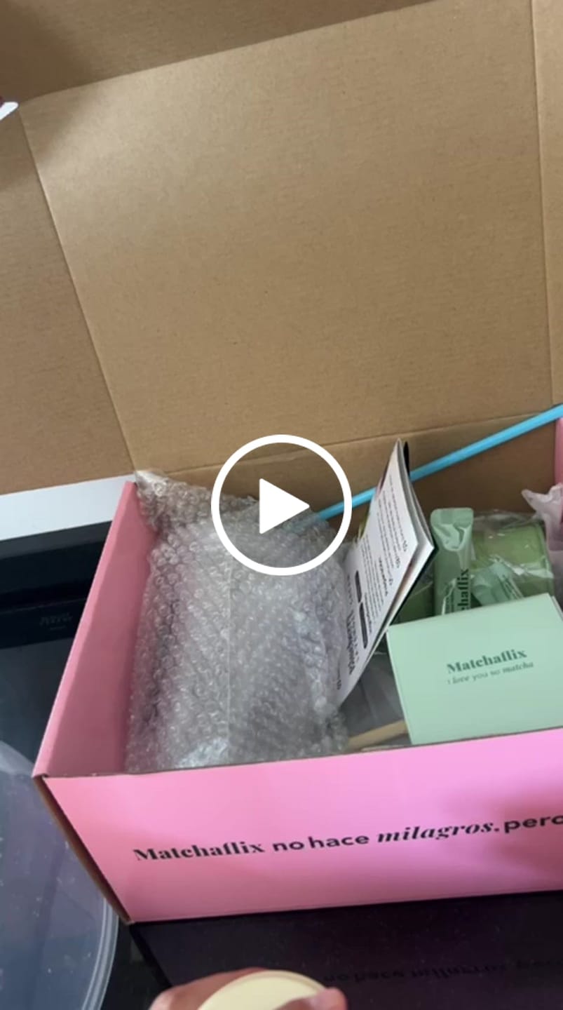Customer video review of Té Matcha Vainilla Premium