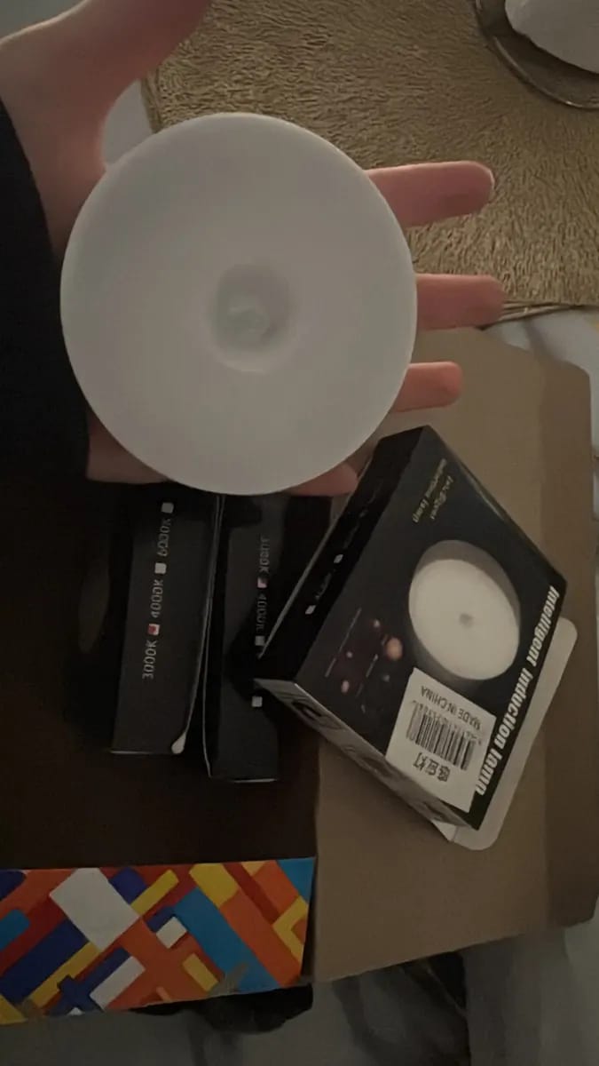 Customer photo review of 🏠Luz Led Con Sensor De Movimiento (Cálido)💡PACK X2 UNIDADES