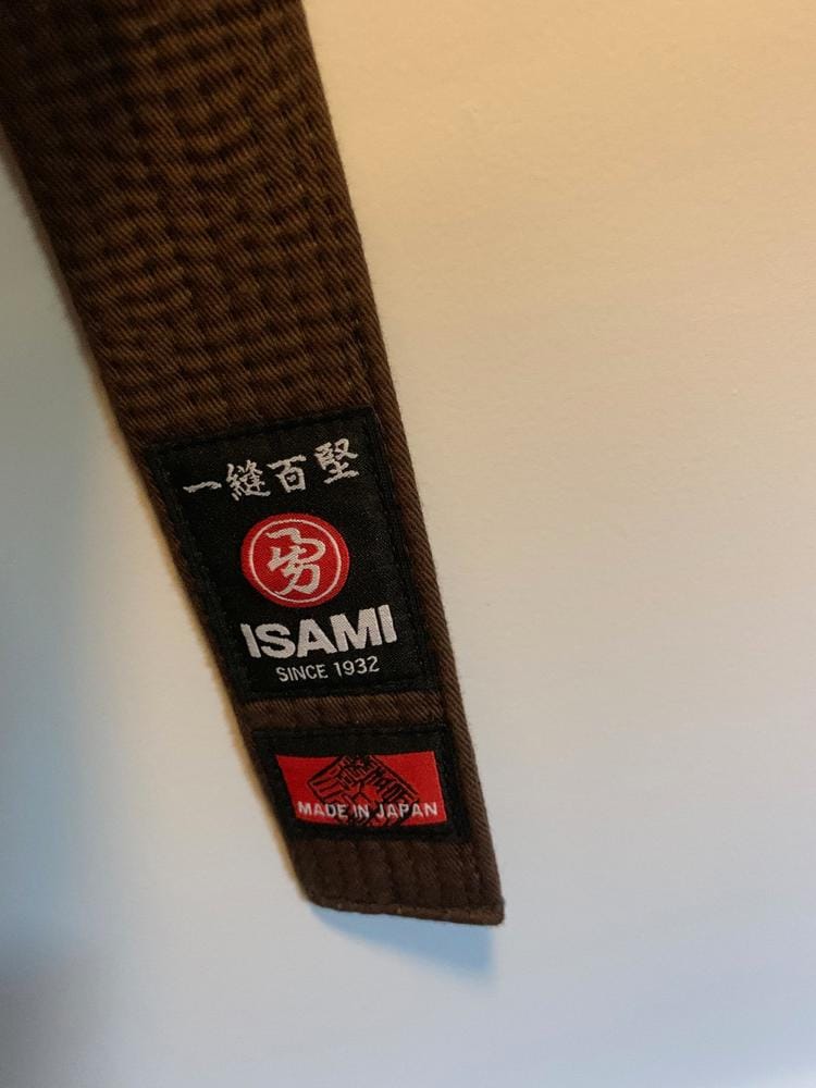 Customer photo review of Isami Brown Belt
