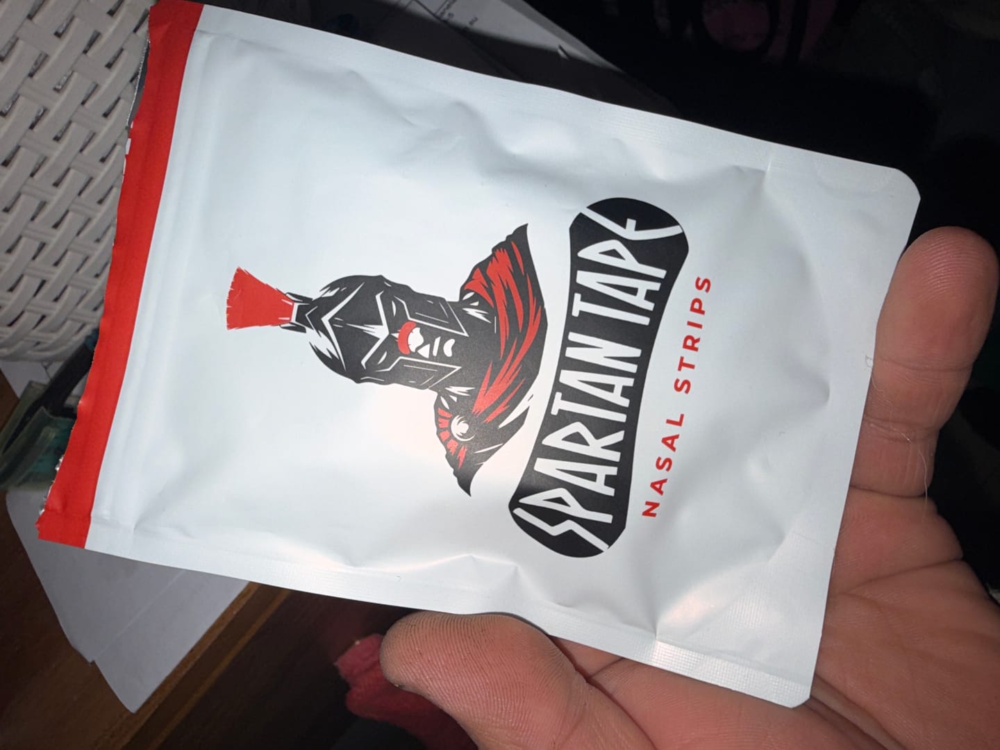 Customer photo review of Tiras Nasales Deportivas | Spartan Tape - Pack 30 Unidades