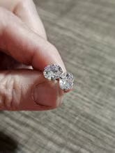 Customer photo review of Clara Spark Ohrringe