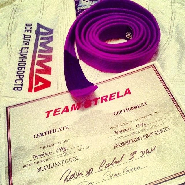 Customer photo review of Isami Blue Belt