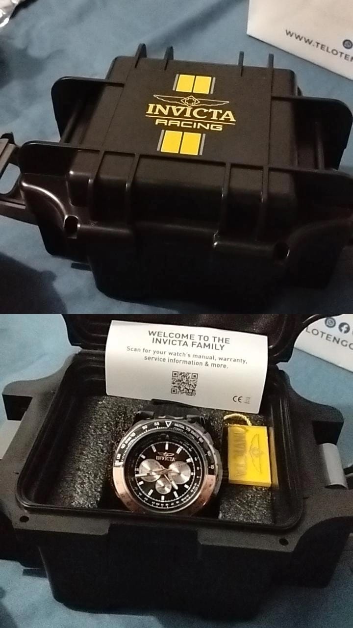 Customer photo review of Reloj Deportivo Para Hombre Invicta Aviator 37032 - Negro