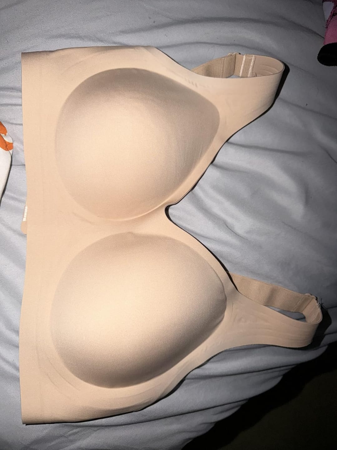Customer photo review of Comfortable Wireless Full Coverage Jelly Smoothing Bra
