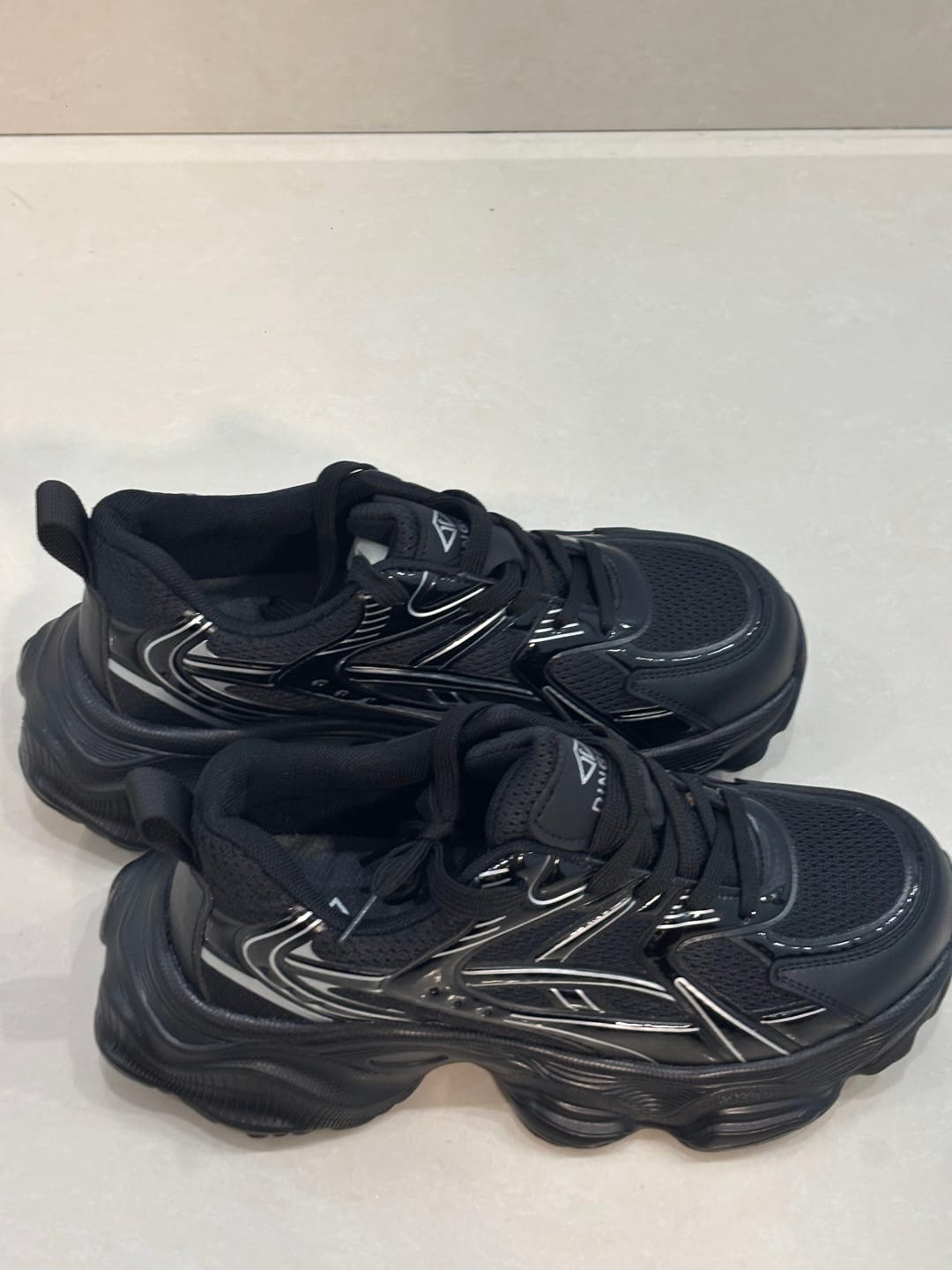 Customer photo review of Women's Metallic Mesh Steel Toe Safety Work Sneaker(2 Colors)