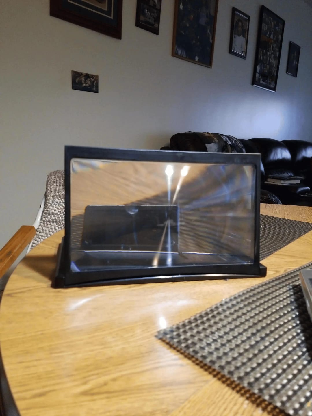 Customer photo review of Amplificador Pantalla Móvil